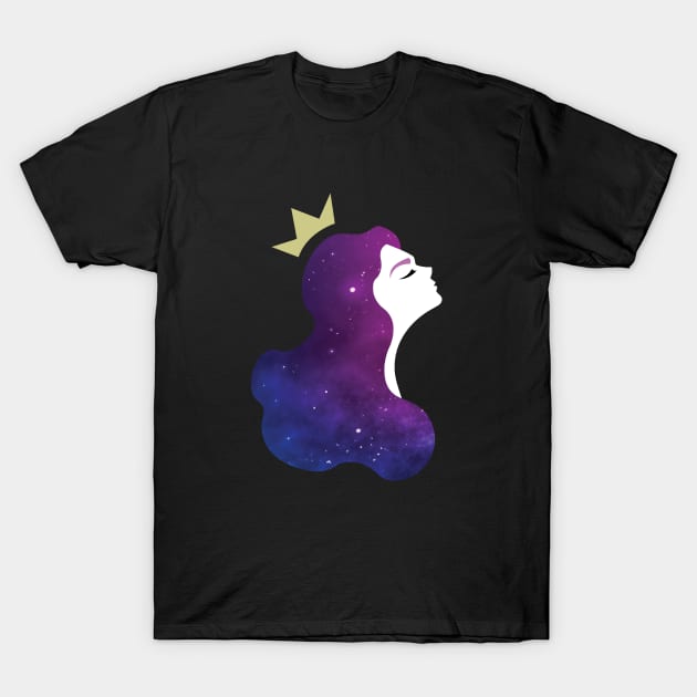 Galaxy princess T-Shirt by Laura_Nagel